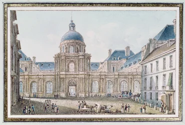 View of the Palais du Senat Conservateur (Le Luxembourg) Paris